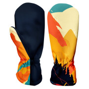 Gant polaire enfant WAMU Mountain Bike orange