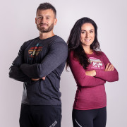 T-shirt fonctionnel femme Progress Hela "Landscape"