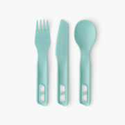 Set de couverts Sea to Summit Passage Cutlery Set 3 Piece bleue