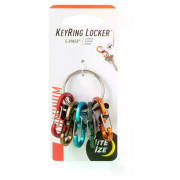 Porte-clés Nite Ize KeyRing Locker Aluminum 5 S-Biner