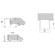 Abri Easy Camp Voss Canopy II.