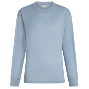 T-shirt fonctionnel femme Icebreaker Women Mer 150 Tech Lite LS Relaxed Tee bleu clair Zinc Blue
