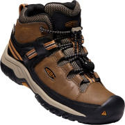 Chaussures enfant Keen Targhee MID WP Y brun DarkEarth/GoldenBrown