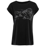 T-shirt femme Alpine Pro Nogera 2 noir Black