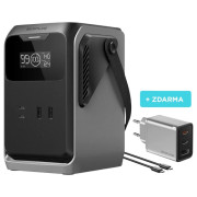 Station de charge EcoFlow Trail 200 noir / gris šedivá, černá