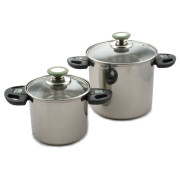 Set de vaisselle Bo-Camp Elegance Compact 2 argenté Silver