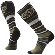 Chaussettes de ski Smartwool Ski Full Cushion Growling Grizzly OTC noir/vert BLACK