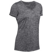 T-shirt fonctionnel femme Under Armour Tech SSV - Twist vert Black//MetallicSilver