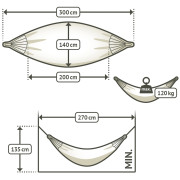 Hamac La Siesta Modesta Single