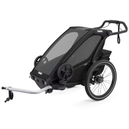 Remorques vélo Thule Chariot Sport1 vert Midnight Black
