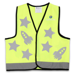Gilet enfant LittleLife Hi-Vis Safety Vest jaune