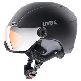Casque de ski Uvex HLMT 400 Visor style vert BlackMat