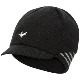 Bonnet SealSkinz Belgian Style Cycling Cap vert Black