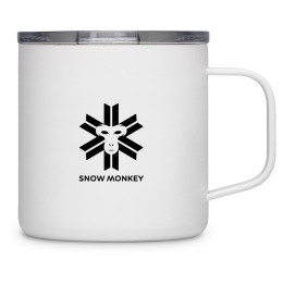 Mug isotherme Snow Monkey Booster blanc white