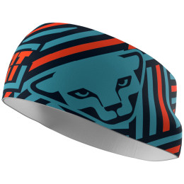 Bandeau Dynafit Graphic Performance Headband bleue / noir storm blue/3010 RAZZLE DAZZLE