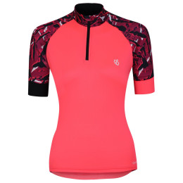 Maillot vélo femme Dare 2b Follow Through Jrsy rose / noir Neon Pink/Neon Pink Wave