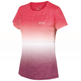 T-shirt femme Regatta Womens Fingal V rose Neonpnkgrad