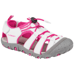 Sandales enfant Loap Dopey blanc White/Pink