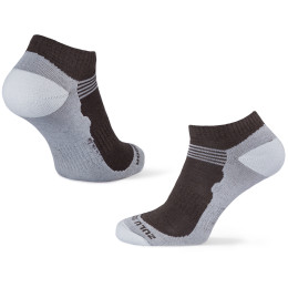 Chaussettes Zulu Merino Summer M gris / brun