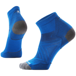 Chaussettes Smartwool Run Zero Cushion Ankle Socks bleu