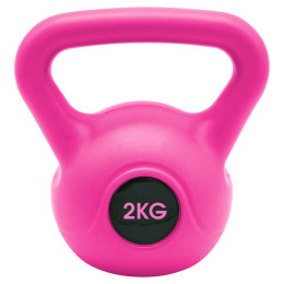 Haltères Dare 2b Kettle Bell 2KG rose Pink