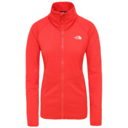Sweat-shirt femme The North Face Quest Grid Midlayer rouge JuicyRed