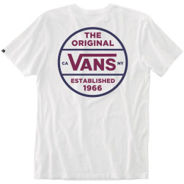 T-shirt homme Vans Mn Authentic Original S/S blanc White