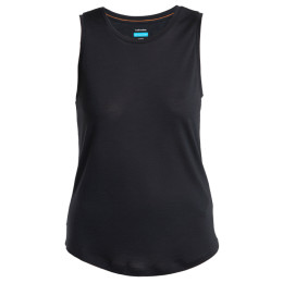 Top femme Icebreaker Women Merino 125 Cool-Lite™ Sphere III Tank vert Black