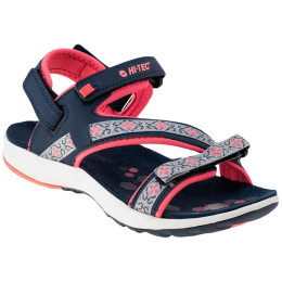 Sandales enfant Hi-Tec Maleno Jrg gris / rose Navy/Watermelon Red