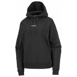 Sweat-shirt femme Salomon Logo Hoodie W noir DEEP BLACK