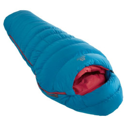Sac de couchage en plumes Mountain Equipment Classic 750 Womens Long bleue Neptune