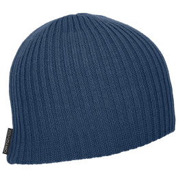 Bonnet Ortovox Double Rib Logo Beanie bleu foncé NightBlue