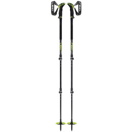 Bâtons de ski alpin Leki Guide 3 noir/vert black-neonyellow-dark anthracite