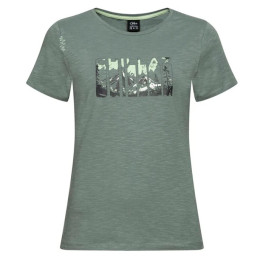 T-shirt femme Chillaz Valencia Nature Flow vert Dark Green