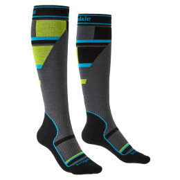 Chaussettes enfant Bridgedale Ski Mountain Junior gris / vert grey/green/068