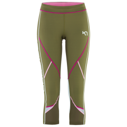 Leggings 3/4 femme Kari Traa Louise 3/4 Tights green Tweed