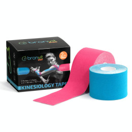 Bandes taping BronVit Sport Kinesio Tape set