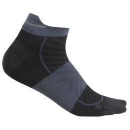 Chaussettes homme Icebreaker Men Merino Run+ Ultralight Micro vert Black/Graphite