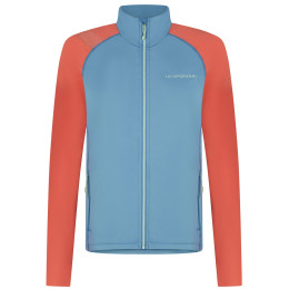 Sweat-shirt femme La Sportiva Hera Jkt W bleue / rouge Atlantic/Paprika