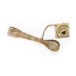 Cuillère et fourchette Kupilka Spork 225 brun Brown