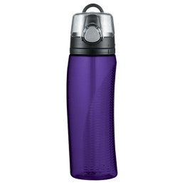 Bouteille Thermos Hydratační láhev s počítadlem violet purple