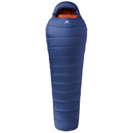 Sac de couchage en plumes Mountain Equipment Classic Eco 1000 Regular bleue Me-01751 Dusk