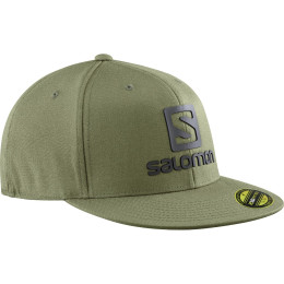 Casquette Salomon Logo Cap Flexfit® green OliveNight