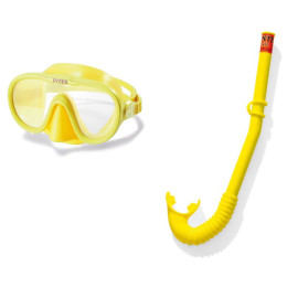 Set de plongée Intex Adventure Swim Set 55642 jaune
