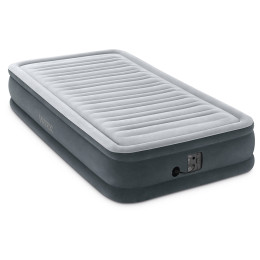 Matelas goflable Intex Twin Dura-Beam Comfort girs Grey