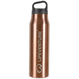 Thermos LifeVenture Hot & Cold Vacuum Flask doré Copper