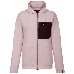 Veste polaire fonctionnelle femme Dare 2b Womens Firn Hooded Borg rose Pink Haze