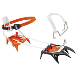 Crampons Petzl Irvis Hybrid orange