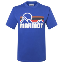 T-shirt homme Marmot Coastal Tee SS bleue Trail Blue