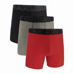 Caleçon homme Under Armour Perf Tech 6in rouge / noir